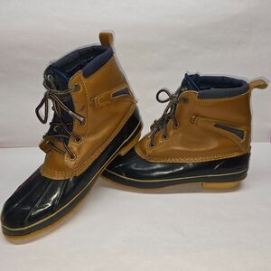 Sporto Duck Boots Men's Leather Outsole Thermolite Fleece Lined Vintage Sz 10